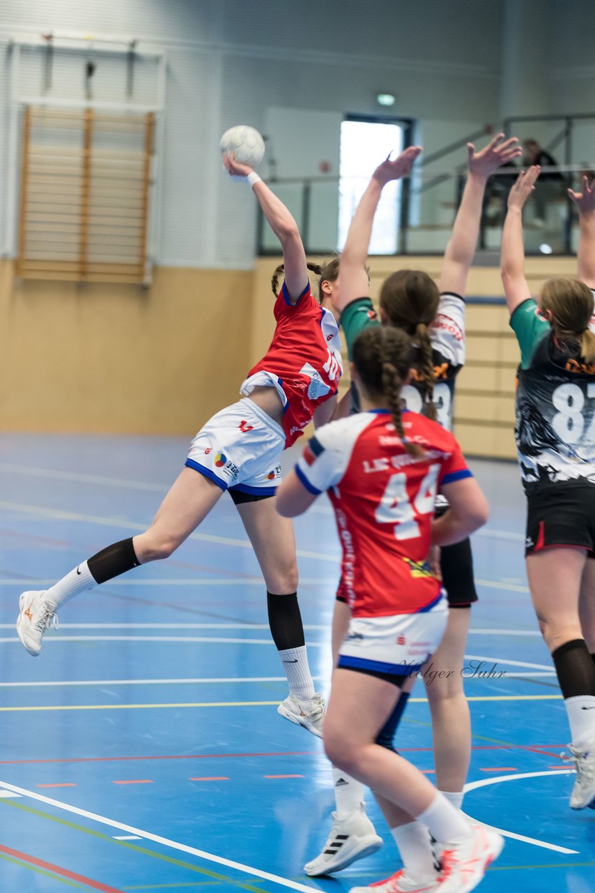Bild 95 - wBJ HC Quickborn - HSG Tills Loew. : Ergebnis: 19:20